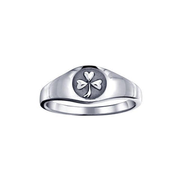 Celtic Shamrock Ring TR1443 - Jewelry
